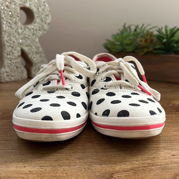 ✨Sold✨ Keds Kate Spade Black Polka Dot Sneakers - Picture 6 of 10